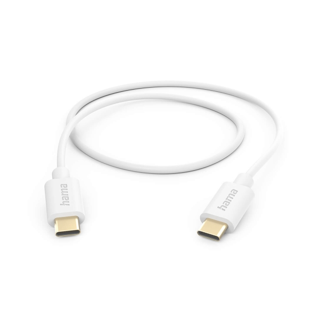 Hama Ladekabel USB-C til USB-C 1.0m Hvid
