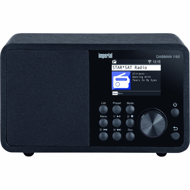 imperial DABMAN i160 DAB+ og internetradio Sort