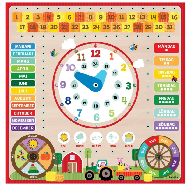 Barbo Toys Barbo Klassisk lærerkalender SE