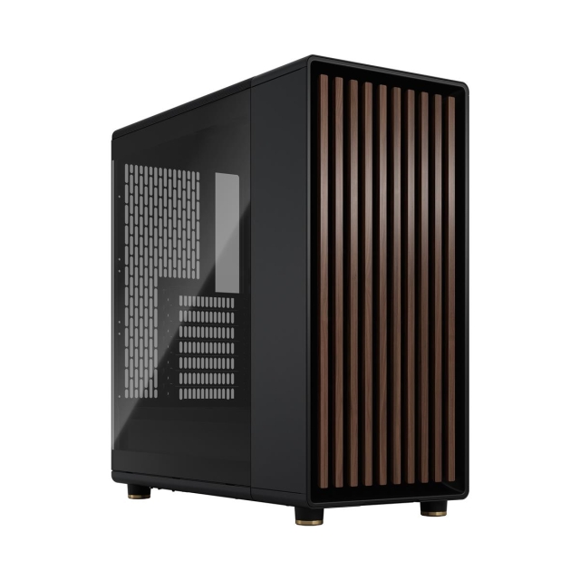 Fractal Design North kulsort TG lys farvetone