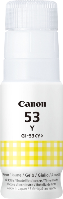 Canon GI-53Y sort flaske, gul