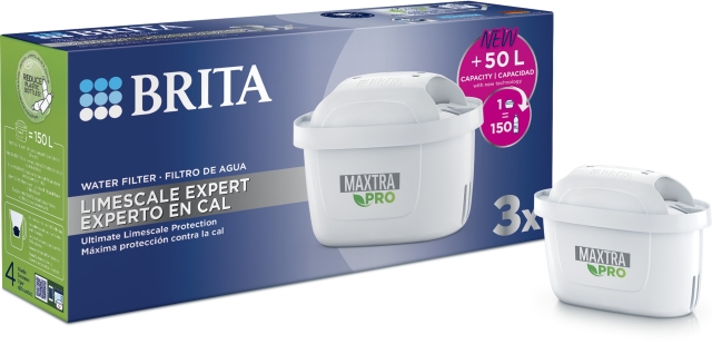 BRITA Maxtra Pro afkalkningsfilter, 3 stk