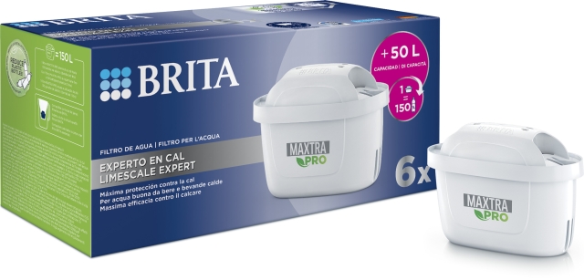 BRITA Maxtra Pro afkalkningsfilter, 6 stk