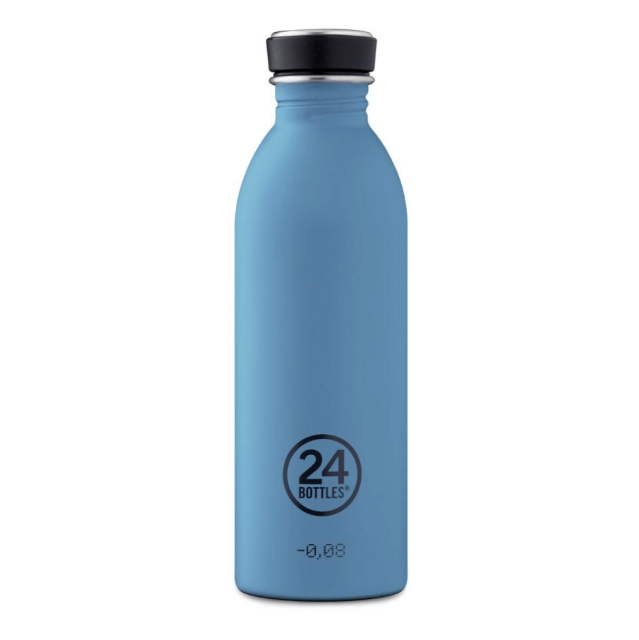 24Bottles - Urban Bottle 0,5 L - stenfinish - pulverblå (24B700)