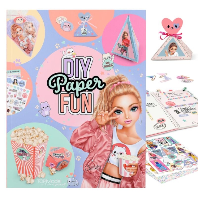 TOPModel DIY Paper Fun Book CUTIE STAR - (412581)