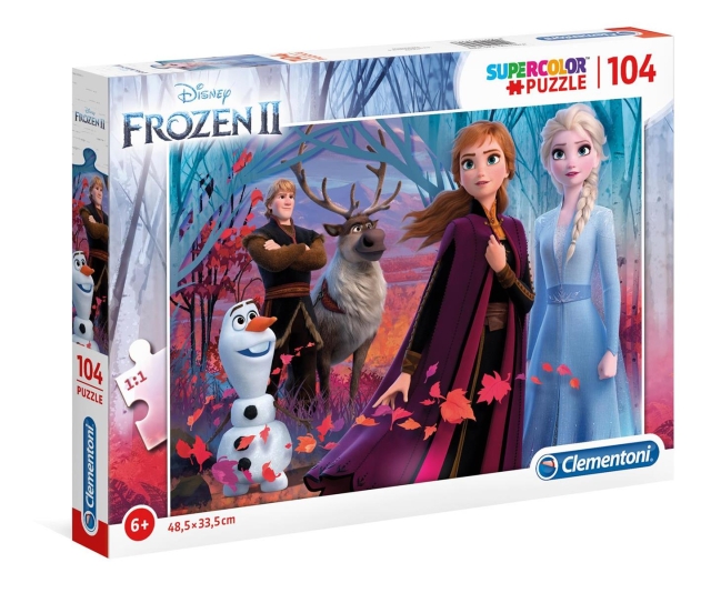 Clementoni 104 brikker Puslespil for børn Frozen 2
