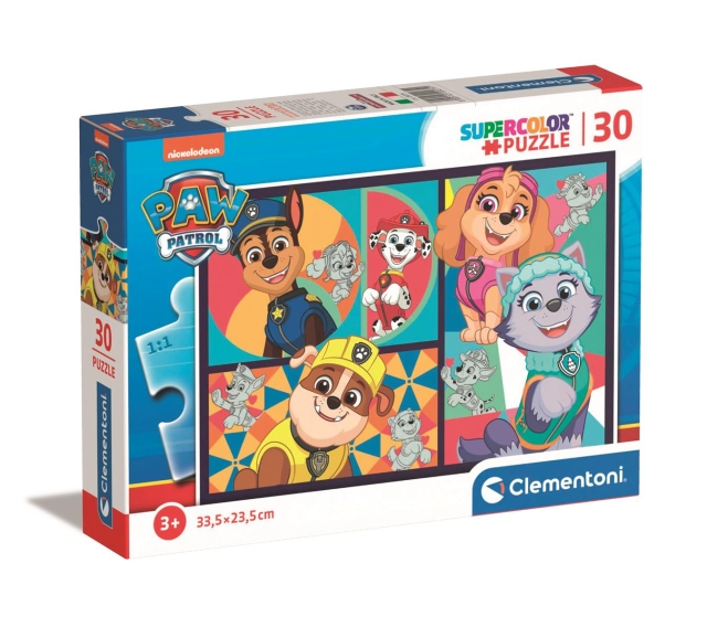 Clementoni 30 brikker Puslespil Børn Paw Patrol
