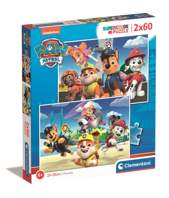 Clementoni 2x60 brikker Puslespil Kids Special Collection Paw Patrol