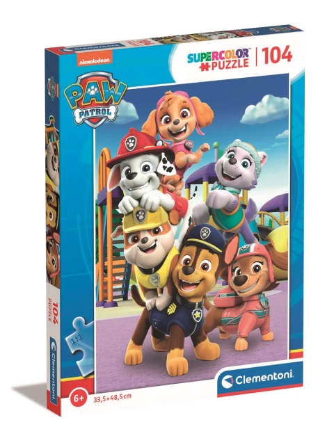 Clementoni 104 brikker Puslespil Børn Paw Patrol 2
