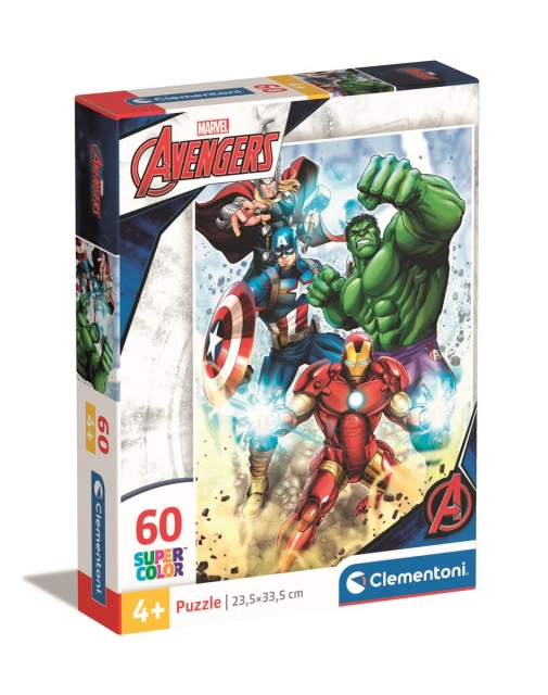 Clementoni 60 brikker Puslespil Børn Marvel Avengers