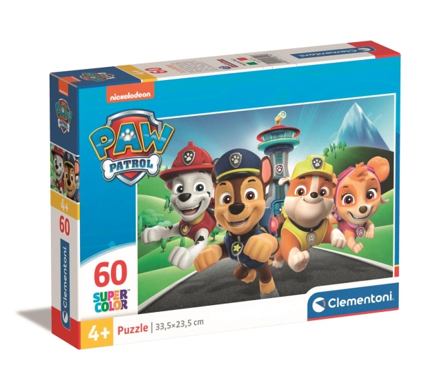 Clementoni 60 brikker Puslespil Børn Paw Patrol