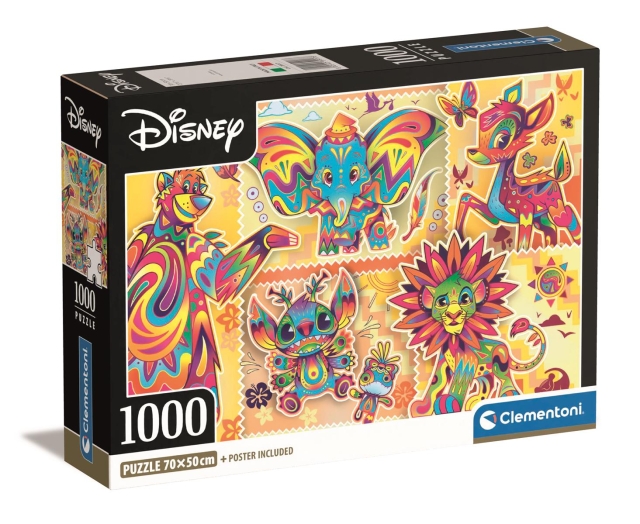 Clementoni 1000 stk CB Collection Disney Classics af høj kvalitet