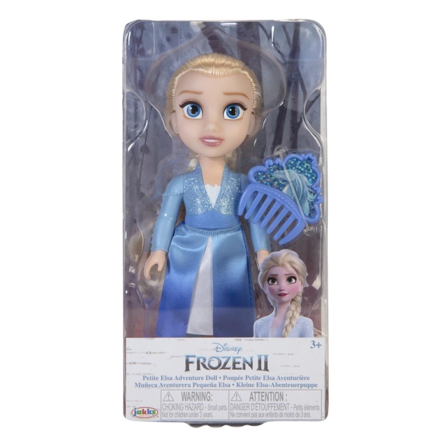 JAKKS Pacific Disney Frozen 6 Inch Petite Doll med kam Eventyr Elsa