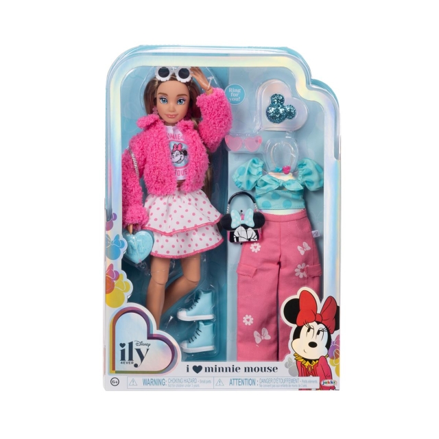 JAKKS Pacific Disney ily 4EVER Fashion Doll med ekstra mode inspireret af Minnie