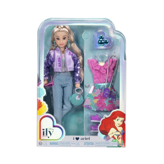 JAKKS Pacific Disney ily 4EVER Fashion Doll med ekstra tøj inspireret af Ariel