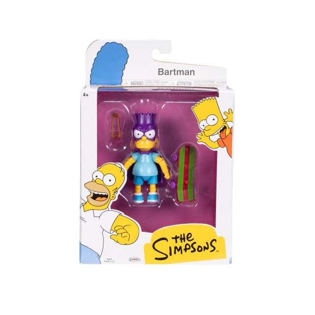 JAKKS Pacific The Simpsons 5 tommer figur Bartman