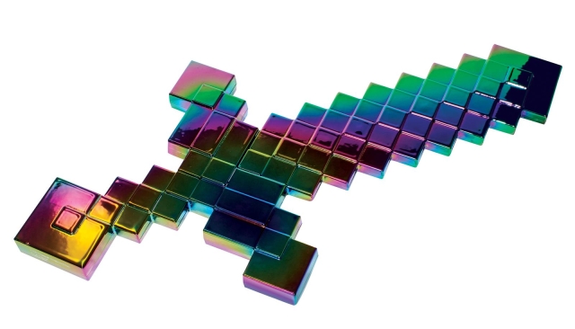 JAKKS Pacific Forklædning Minecraft rollespil sværd jubilæum Netherite