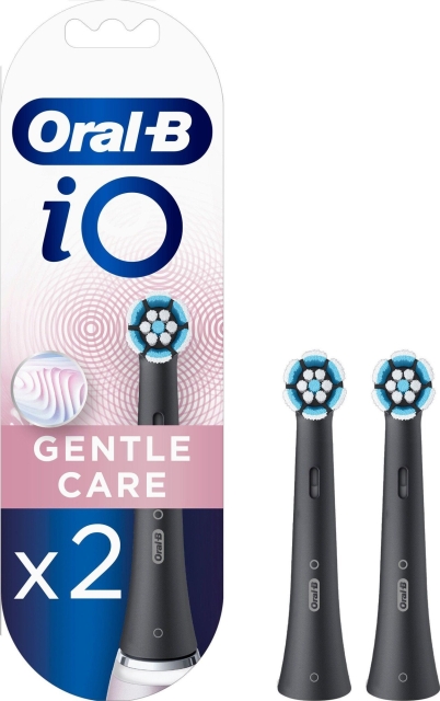 Oral B iO Gentle Care Black udskiftningshoveder 2 stk