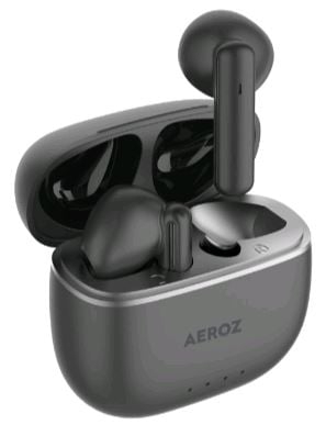 AEROZ TWS-1000 BLACK - Ægte trådløse øretelefoner