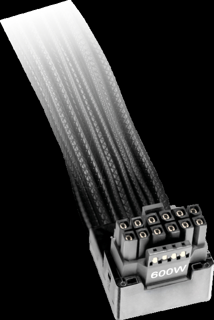 be quiet! 12VHPWR PCI-E 90° OMVENDT KABEL