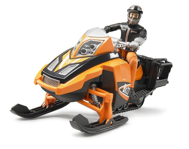 Bruder Snescooter med fører og tilbehør (63101)