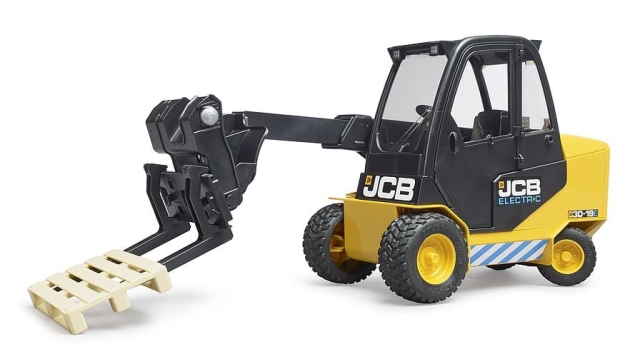 Bruder JCB teletruck med palle (02512)
