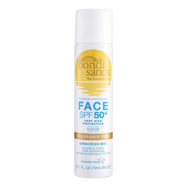 Bondi Sands SPF 50+ parfumefri ansigtsmist 79 ml