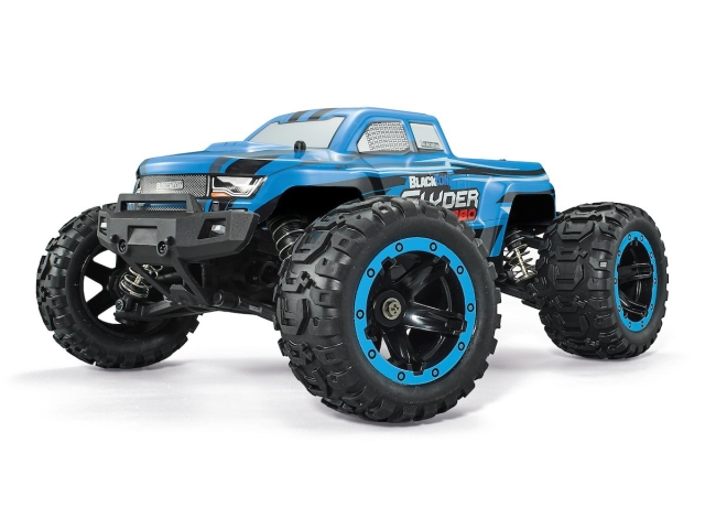 Blackzon Slyder MT Turbo 1/16 4WD 2S Brushless - Blå (540201)