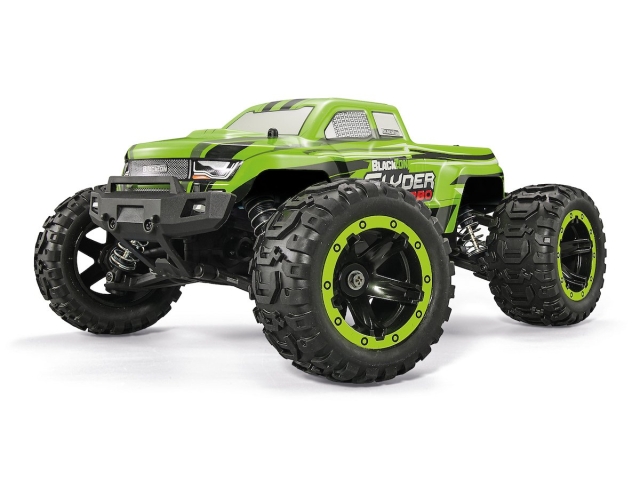 Blackzon Slyder MT Turbo 1/16 4WD 2S Brushless - Grøn (540200)