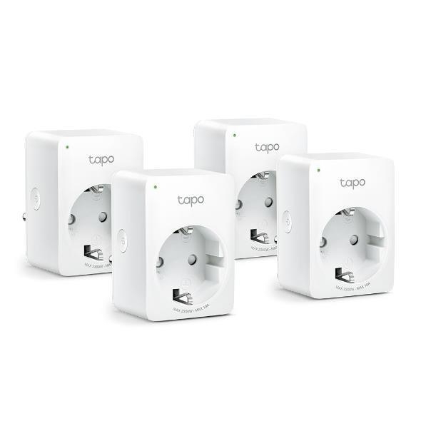 TP-Link Tapo Mini Smart Wi-Fi-stikdåse (4-pak) /Tapo P100