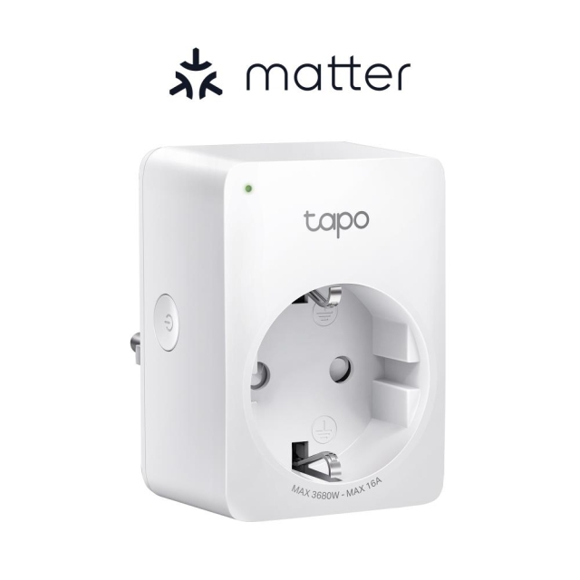 TP-Link Tapo Mini Smart Wi-Fi-stik, energiovervågning, Matter /Tapo P110M