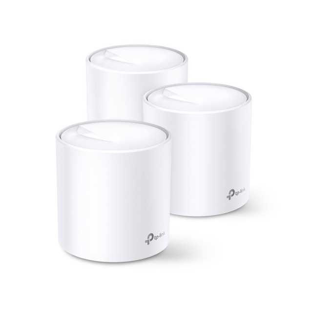 TP-Link Deco X60 (3-pak) Wi-Fi 6 AX Whole-Home Mesh Wi-Fi-system
