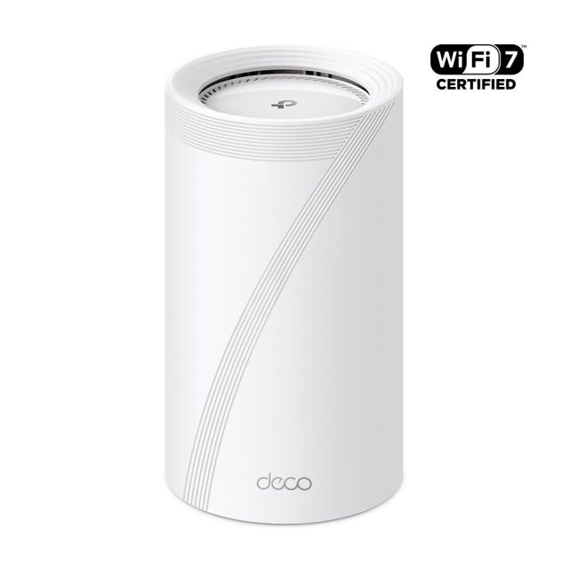 TP-Link Deco BE85 Wi-Fi 7 BE19000 Mesh Wi-Fi-system til hele hjemmet (1-pak)