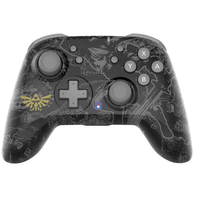 Hori HoriPAD Wireless (Zelda - sort og grå)