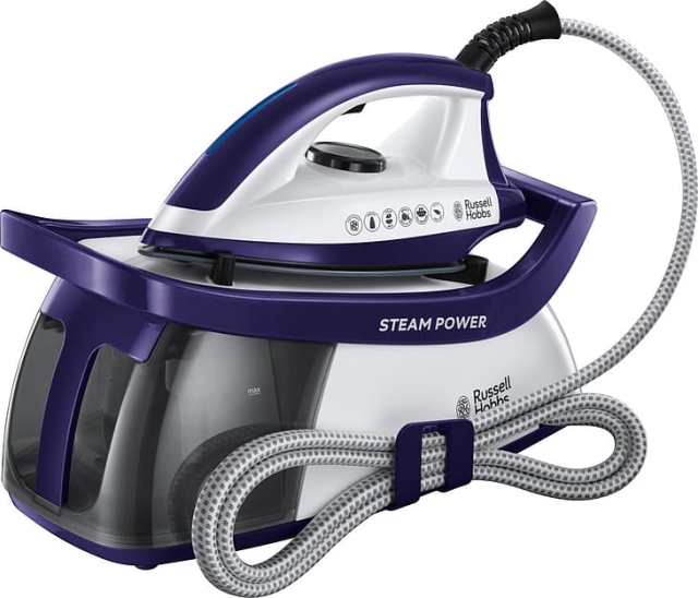 Russell Hobbs Steam Power strygejernsgenerator - lilla