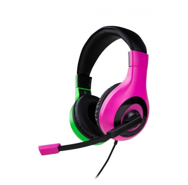 NACON Stereo Gaming Headset V1 - Pink/Grøn