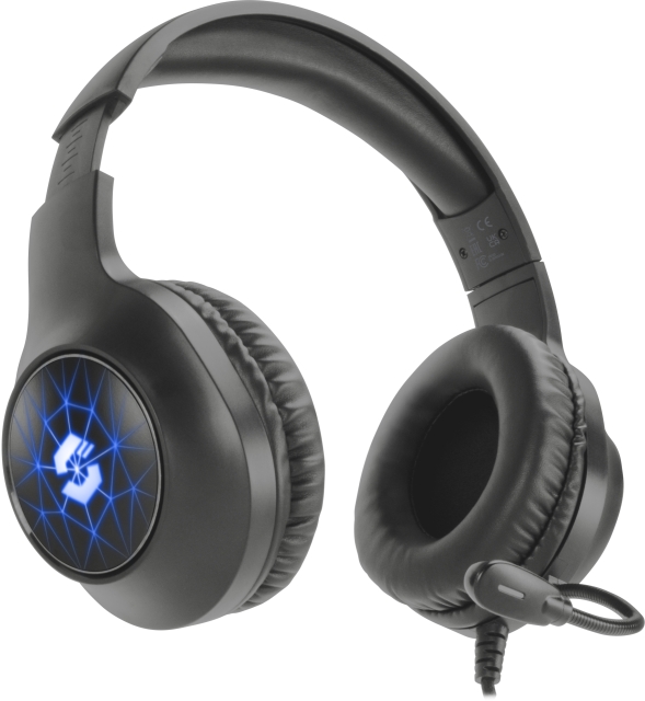 Speedlink VIRTAS Illuminated 7.1 Gaming Headset, sort