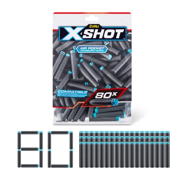 Zuru X-Shot X SHOT-Excel 80PK refill-pile - (36589)