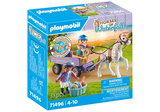 Playmobil Pony-vogn (71496)