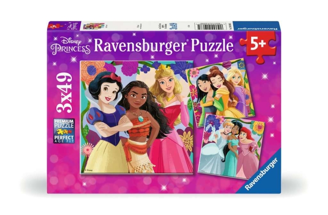 Ravensburger Puslespil Disney Princess 3x49p