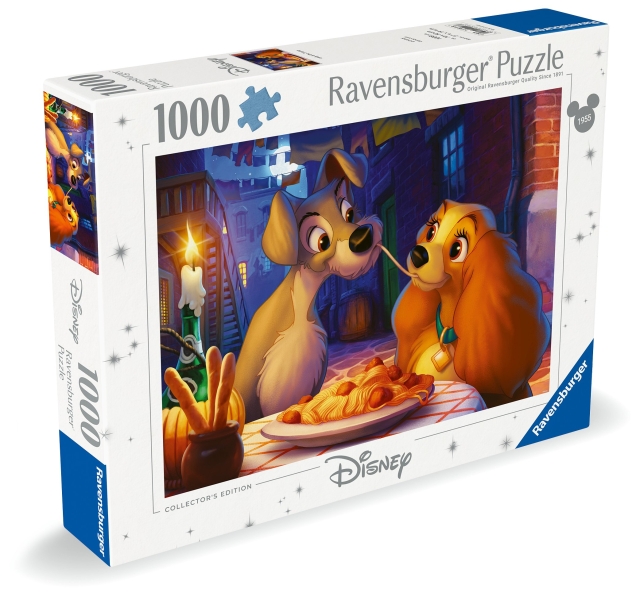 Ravensburger Puslespil Lady og Vagabonden 1000p (12000003)