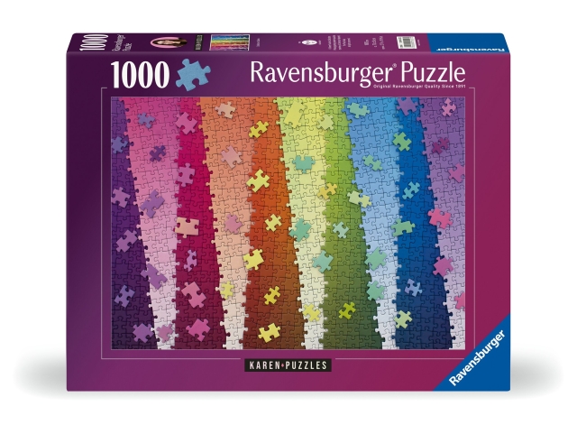 Ravensburger Puslespil Colors On Colors 1000p (12001027)