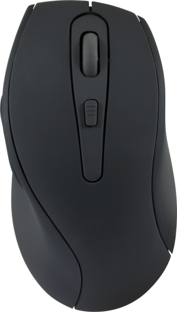Speedlink AXON Silent & Antibacterial Rechargeable Mouse - trådløs, USB-A/-C, gummi-sort