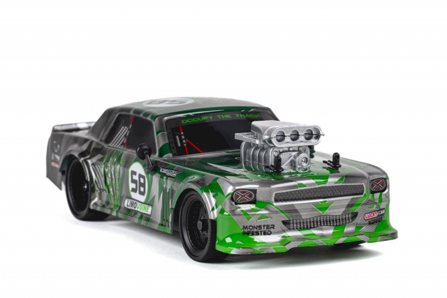 TEC-TOY Extreme Racing R/C 1:16 2,4G 3,7V Li-ion - grøn (471420)