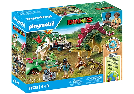 Playmobil Forskningslejr med dinoer (71523)