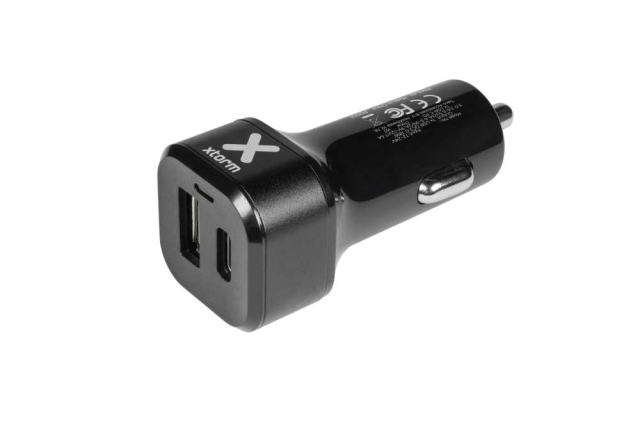 Xtorm 48W biloplader Pro - USB-C + USB-A biloplader