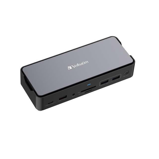Verbatim USB-C Pro Docking Station 15 Port m/SSD Inkluderet CDS-15SSD
