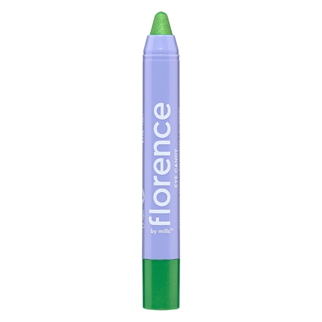 Florence by Mills Eyecandy Eyeshadow Stick Sour apple (elektrisk metallisk grøn)