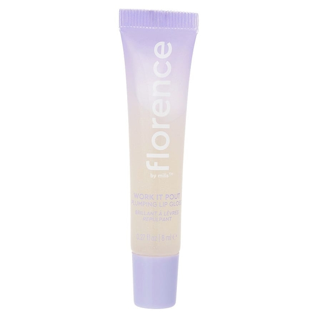 Florence by Mills Work It Pout Plumping Lip Gloss Sunny Hunny (Champagne)