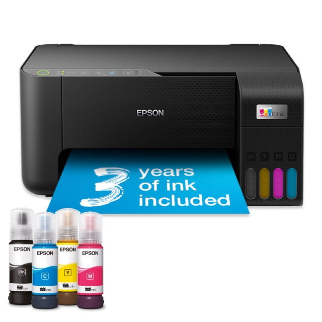 Epson EcoTank ET-2860 A4 multifunktionel Wi-Fi-blæktankprinter